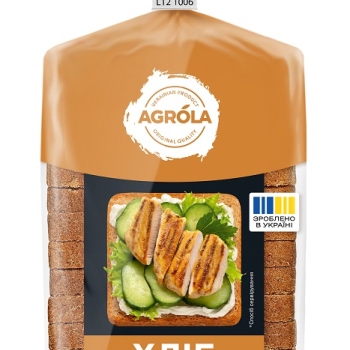 Купити Хлiб 300 г Agrola Укрaїнcький тоcтовий з гречаним борошном п/eт у АТБ Market