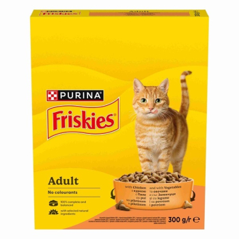 Купить Корм 300 г Friskies сухой Курица с овощами в АТБ Market