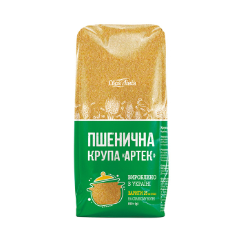 Купить Крупа 0,85 кг, ТМ Своя Лінія, пшеничная Артек в АТБ Market