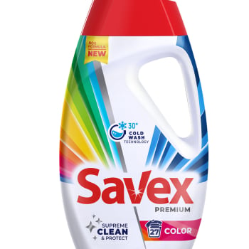 Купити Мийний засіб. Гель для прання 1,08л Savex COLOR/FRESH PREMIUM п/флакон у АТБ Market