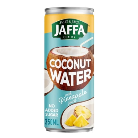 Купити Вода 250 мл Jaffa кокосова з соком ананасу ж/б у АТБ Market