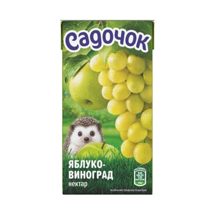 Купити Нектар 0,5л Садочок Яблуко-Виноград у АТБ Market
