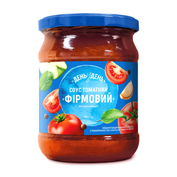 Купить Соус 485г День у День Фірмовий с/б в АТБ Market