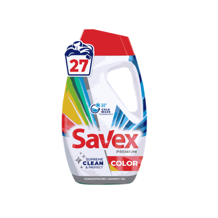 Купити Мийний засіб. Гель для прання 1,08л Savex COLOR/FRESH PREMIUM п/флакон у АТБ Market
