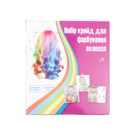Купити Набір крейд для тимчасового фарбування волосся, 5 шт.,  арт.YMHD250909-7 у АТБ Market