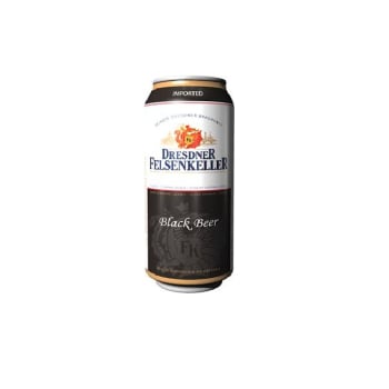 Купить Пиво 0,5 л Dresdner Felsenkeller Schwarzbier темне фільтроване пастеризоване  5,0% ж/б Німеччина в АТБ Market