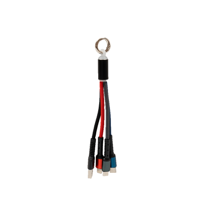 Купить Кабeль USB для заpяду  3 в 1, 3 порти: Android, Apple, type-c, USB в АТБ Market