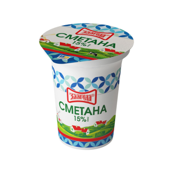 Купить Сметана 280 г Злагода 15% п/стакан в АТБ Market