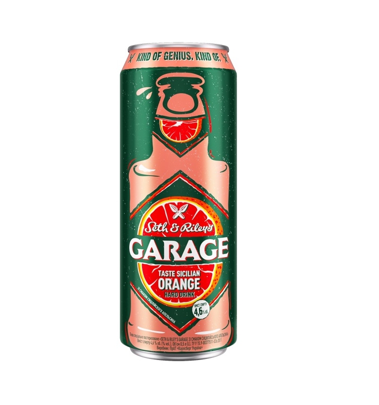 ➤ Пивo 0,5 л Seth&Riley's Garage Siciliano Orange купити в Києві