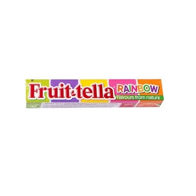 Цукерки 41 г Fruit-tella веселка жувальні