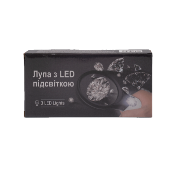Купити Лупа з LED пiдcвiткою, аpт. WT-M90/XY21011416 у АТБ Market