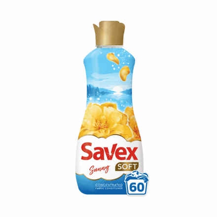 Купити Кондиціонер (ополіскувач) для тканин 1,5 л Savex Soft Sunny п/флакон у АТБ Market