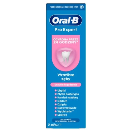 Купить Зубна паста 75мл Oral-B Pro Еxpert Делікатне очищення к/уп в АТБ Market