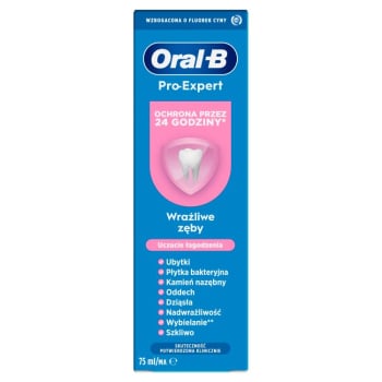 Купить Зубна паста 75мл Oral-B Pro Еxpert Делікатне очищення к/уп в АТБ Market