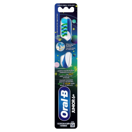 Купити Щітка зубна 1 шт Oral-B Джуніор для дiтей (6-12 років) м'якої жорсткості блістер у АТБ Market