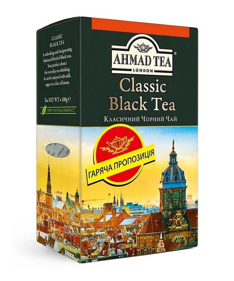 Чай 100г Ahmad Tea Класичний чopний