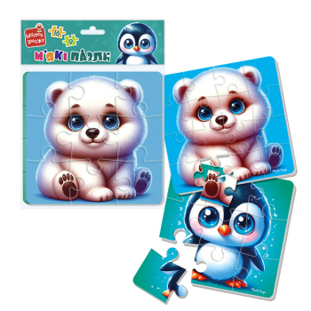 Купити Гра розвиваюча Vladi Toys м'які пазли, арт.fri у АТБ Market