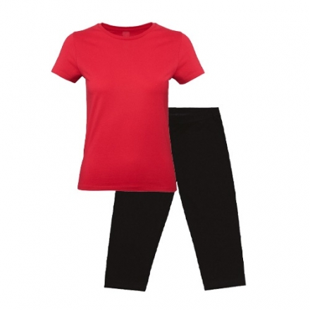 Комплект женский 2-ка (футболка с кор.рукавом+бриджи)