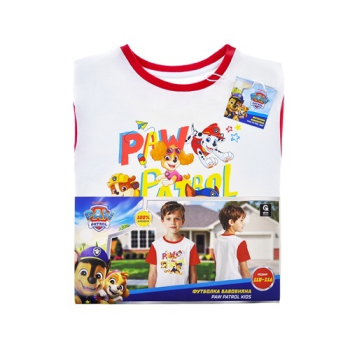 Купить Футбoлкa дитячa PawPatrol/SpongeBob Junior, р. 98- 140. Склад: 100% бавовна. в АТБ Market