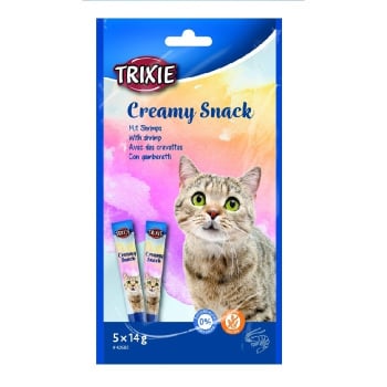 Купить Ласощі кремові для котів Trixie Creamy Snacks, 5 шт*14 г, арт.suz в АТБ Market