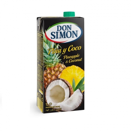 Соковый напиток 1л, ТМ Don Simon, из ананаса, апельсина и кокоса, Испания