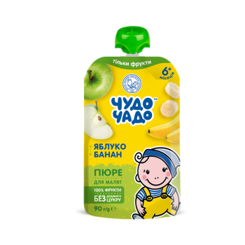 Купити Пюре 90г Чудо-Чадо яблуко-банан з 6 міс у АТБ Market