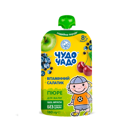 Купити Пюре 180 г Чудо-чадо Вітамінний салатик   у АТБ Market