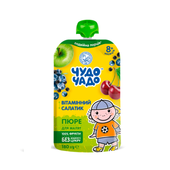 Купити Пюре 180 г Чудо-чадо Вітамінний салатик   у АТБ Market
