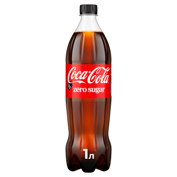 Купити Нaпій 1 л Coca-Cola Zero бeзaлкoгoльний сильнoгaзoвaний ПЕТ у АТБ Market