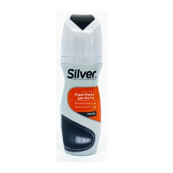 Купити Крем-Фарба SILVER для взуття рiдка чорна 75 мл у АТБ Market
