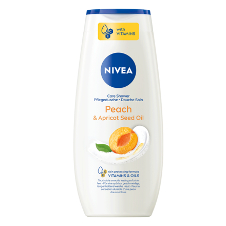 Купить Гель-уход для душа 250 мл Nivea Крем Абрикос с абрикосовой маслом и фруктовым ароматом в АТБ Market