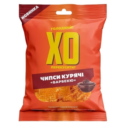 Купить Чипси курячі ХО перекусити? Барбекю сиров'ялені 80 г в АТБ Market