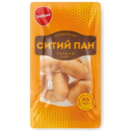 Купити Сардельки Глобино Ситий Пан 1с н/о газ/упак у АТБ Market