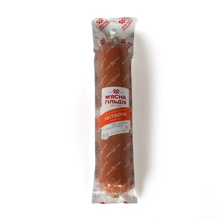 Купити Ковбаса 450 г Мясна Гільдія Янтарна в/к в/с вак/упак у АТБ Market