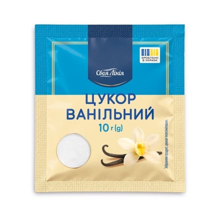 Купить Сахар ванильный Своя Линия 10г в АТБ Market