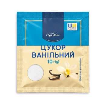 Купити Цукор ванільний 10 г Своя Лінія у АТБ Market