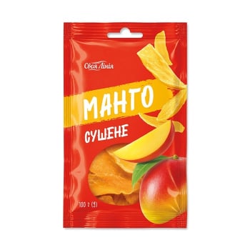 Купити Манго 100 г Своя Лінія сушене м/уп у АТБ Market