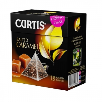 Купити Чай (18 ф/п х 1,8г) Curtis Salted Caramel чорний байховий ароматизований у АТБ Market