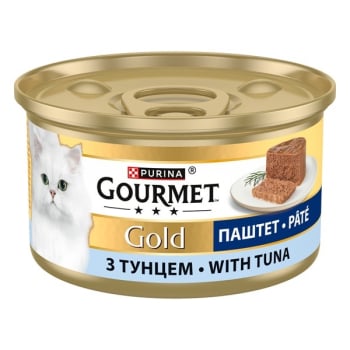 Купити Корм 85г Gourmet Gold консерви для котів паштет з тунцем у АТБ Market