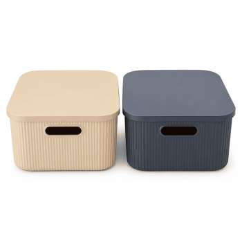 Купить Кошик пластиковий з кришкою 6,5 л, арт. EP-426 Emhouse в АТБ Market