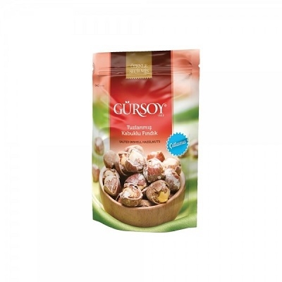 Фундук 150 г GURSOY підсолений в шкорлупі