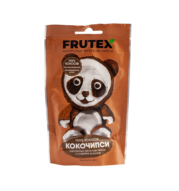 Фруктові чипси 20 г Frutex Кокочипси з кокосу