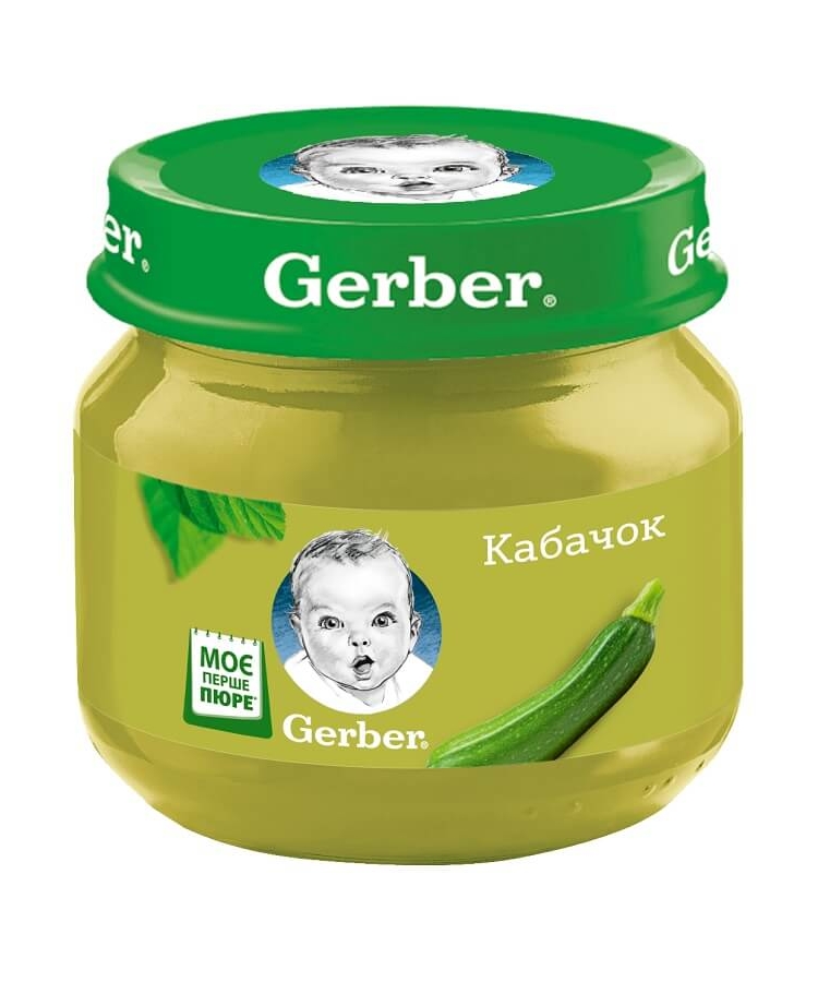 Пюре 80 г Gerber овочеве Кабачок купити в Києві та Україні за ціною від ...