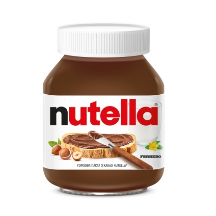 Паста 180г Nutella шоколадно-горіхова