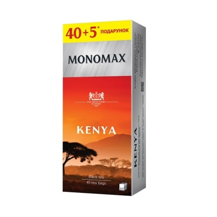 Чай (45 ф / п х 2 г) Мономах черный байховый кенийский
