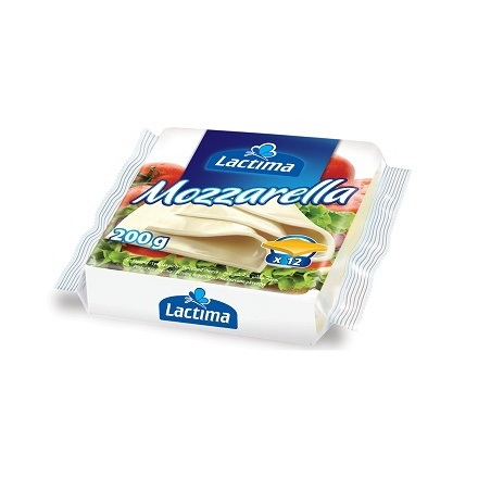 Сыр плавленый 200г, ТМ Lactima, с творогом Моцарелла 35,1%