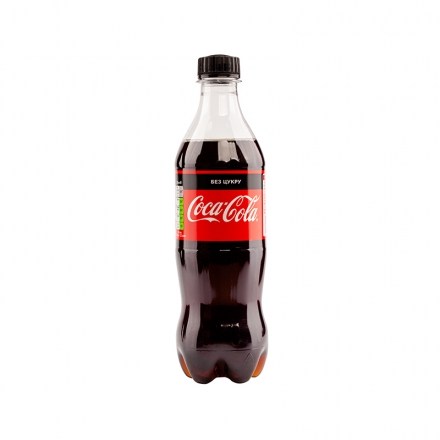 Напій 0,5 л Coca-Cola Zero безалкoгoльний сильнoгазoваний