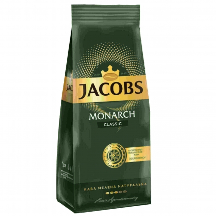 Кофе Jacobs Monarch классический молотый 0,5кг
