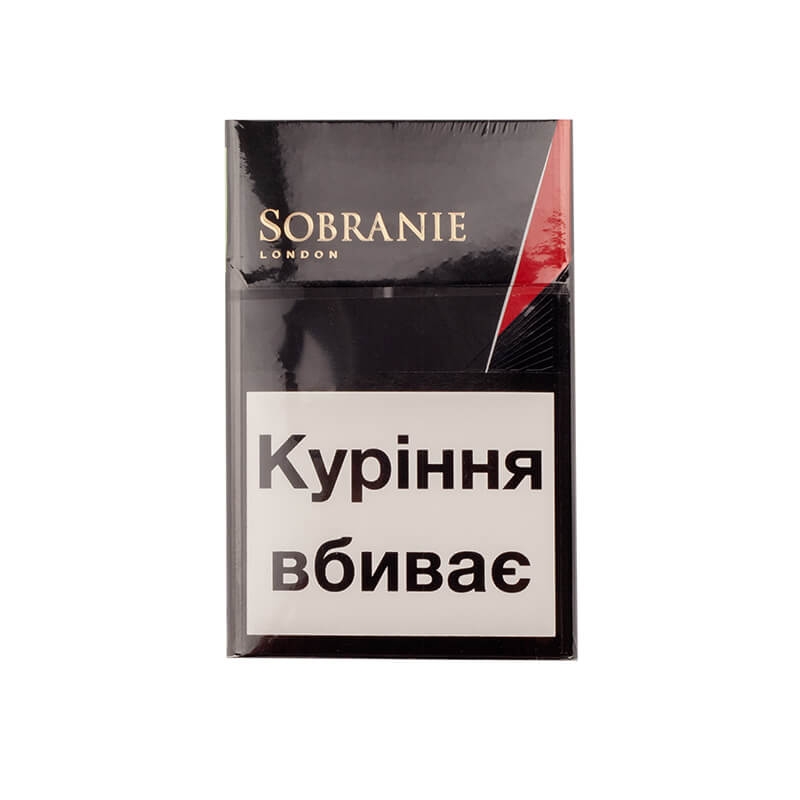 Сигареты Sobranie Blacks купить в Кожичах по цене от грн ★ АТБ Маркет