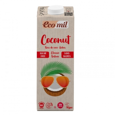 Напиток органический растительный Ecomil Кокосовое молоко без сахара